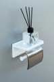 Yapışkanlı Kapaklı Tuvalet Kağıdı Askısı Banyo Tuvalet Kağıtlığı Aparatı Peçetelik Organizer Plastik