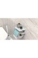 Yapışkanlı Kapaklı Tuvalet Kağıdı Askısı Banyo Tuvalet Kağıtlığı Aparatı Peçetelik Organizer Plastik