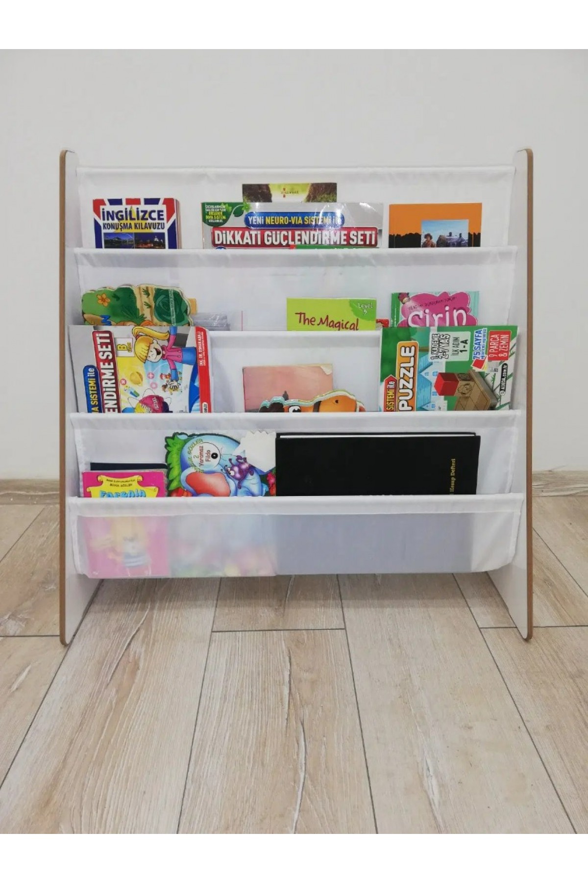 Montessori Ana Sınıfı Kreş Okul Çocuk Odası Kitaplığı Ahşap Kumaş Kitaplık Yıkanabilir Kumaş Beyaz Montessori Ana Sınıfı Kreş Okul Çocuk Odası Kitaplığı Ahşap Kumaş Kitaplık Yıkanabilir Kumaş Beyaz
