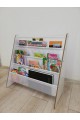 Montessori Ana Sınıfı Kreş Okul Çocuk Odası Kitaplığı Ahşap Kumaş Kitaplık Yıkanabilir Kumaş Beyaz Montessori Ana Sınıfı Kreş Okul Çocuk Odası Kitaplığı Ahşap Kumaş Kitaplık Yıkanabilir Kumaş Beyaz
