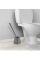 Silikon Wc Fırçası Silikon Tuvalet Banyo Klozet Fırçası Gri Kare Silikon Wc Fırçası Silikon Tuvalet Banyo Klozet Fırçası Gri Kare