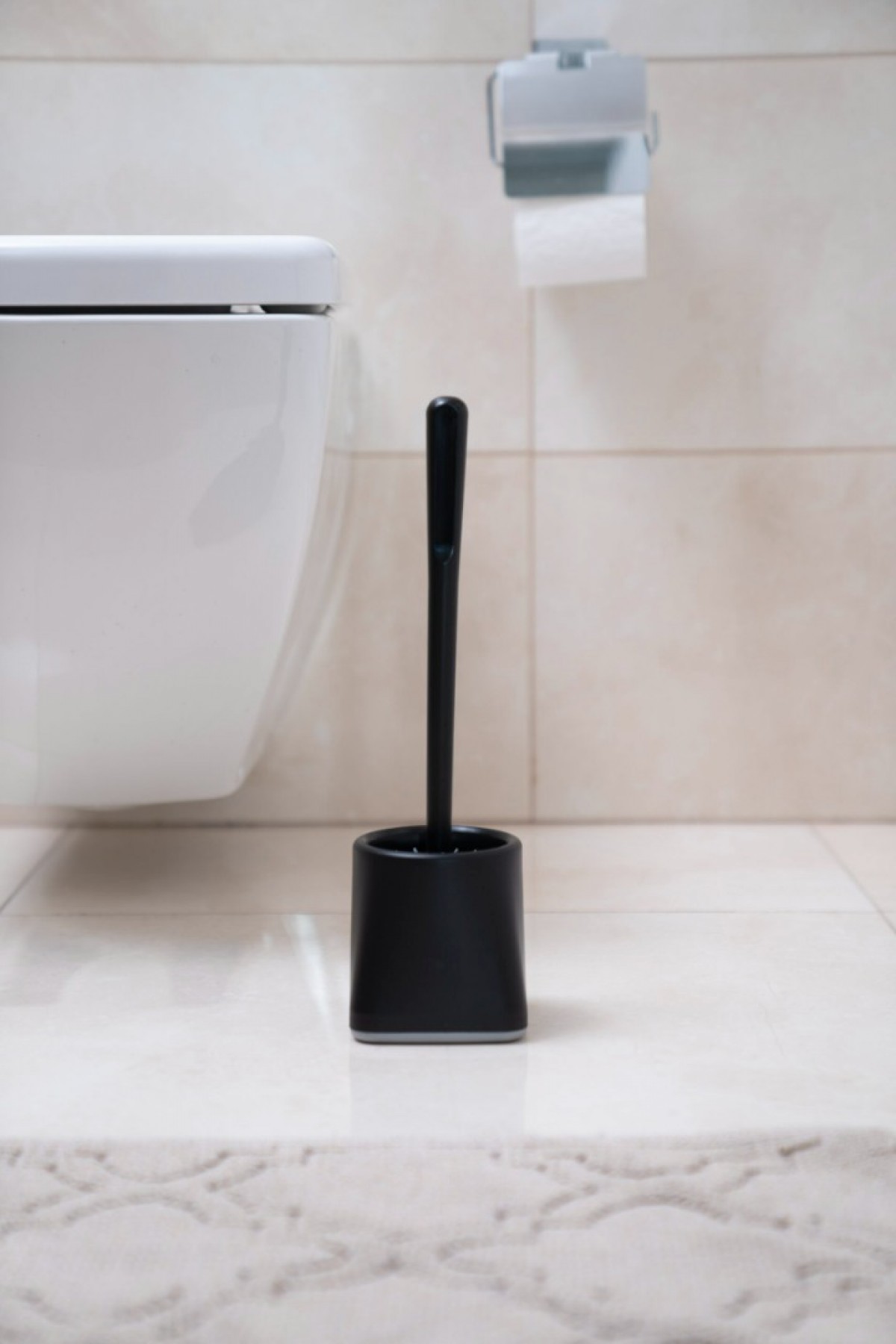 Silikon Wc Tuvalet Banyo Fırçası Klozet Fırçası Siyah Kare – M2 Silikon Wc Tuvalet Banyo Fırçası Klozet Fırçası Siyah Kare – M2
