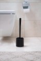 Silikon Wc Tuvalet Banyo Fırçası Klozet Fırçası Siyah Oval Silikon Wc Tuvalet Banyo Fırçası Klozet Fırçası Siyah Oval